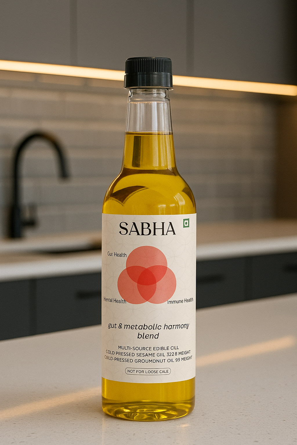 Sabha Cold pressed Sesame & Groundnut Oil Blend - 1L